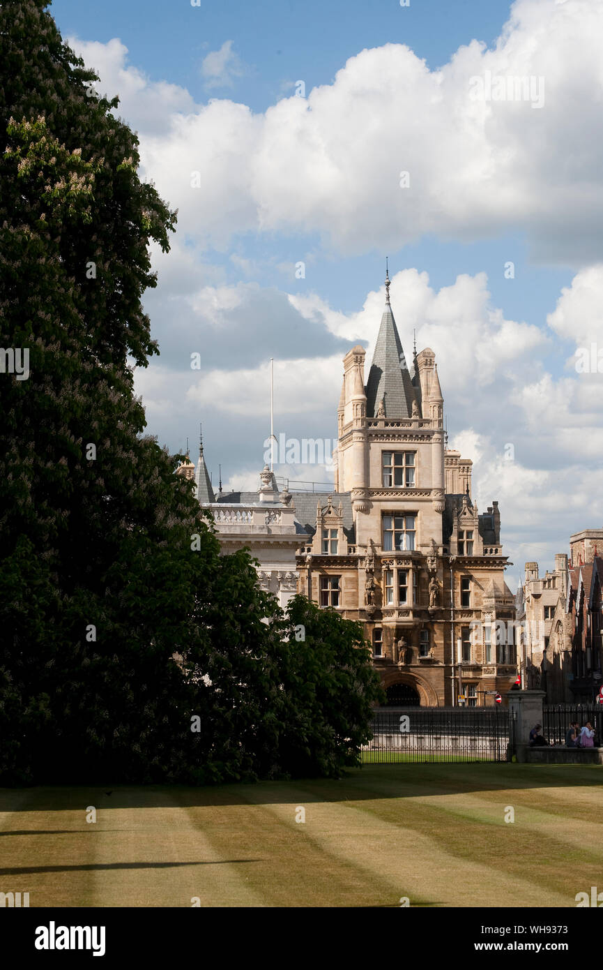 Gonville and Caius College in the historic city of Cambridge, England. Stock Photo