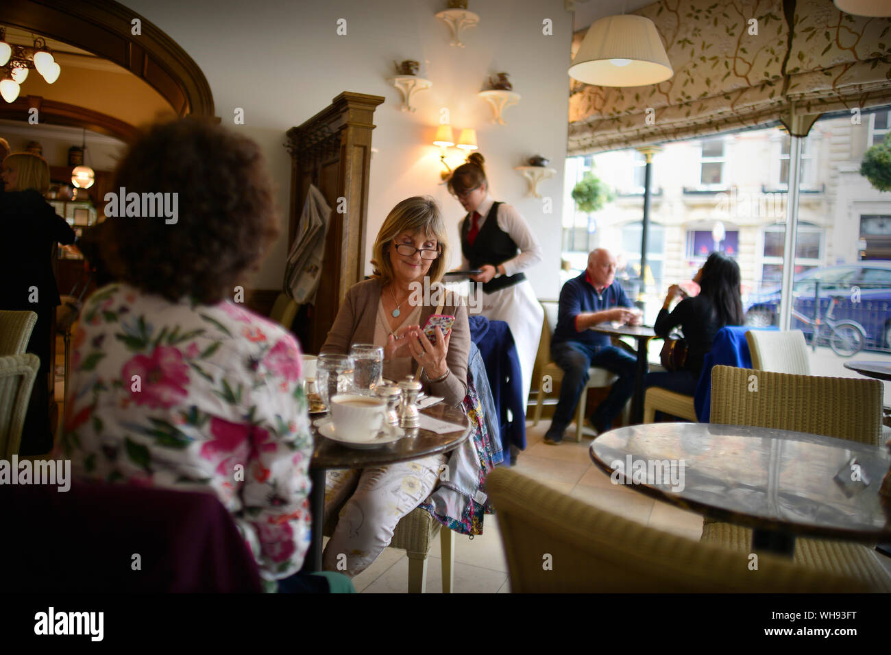 Betty's Cafe Harrogate Yorkshire England UK Stock Photo