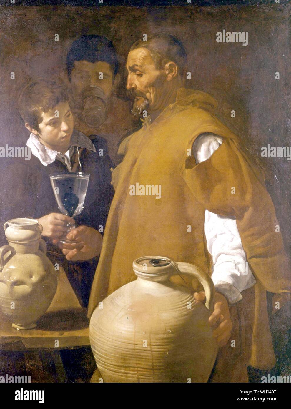 The Water Seller of Seville Spain Stock Photo Alamy