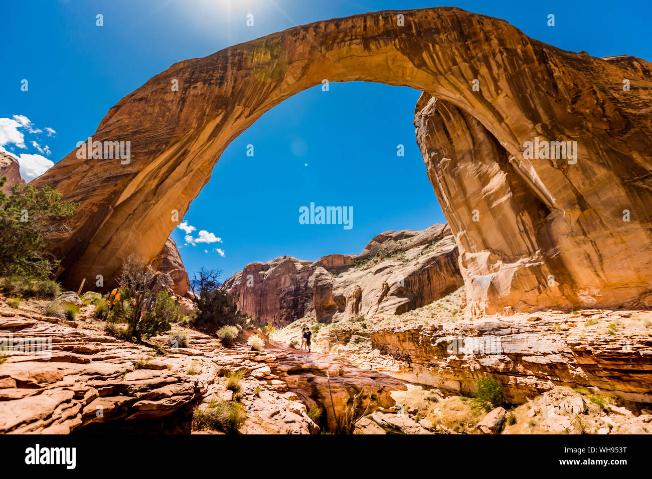 Rainbow Bridge National Monument, Utah, United States of America, North America Stock Photo