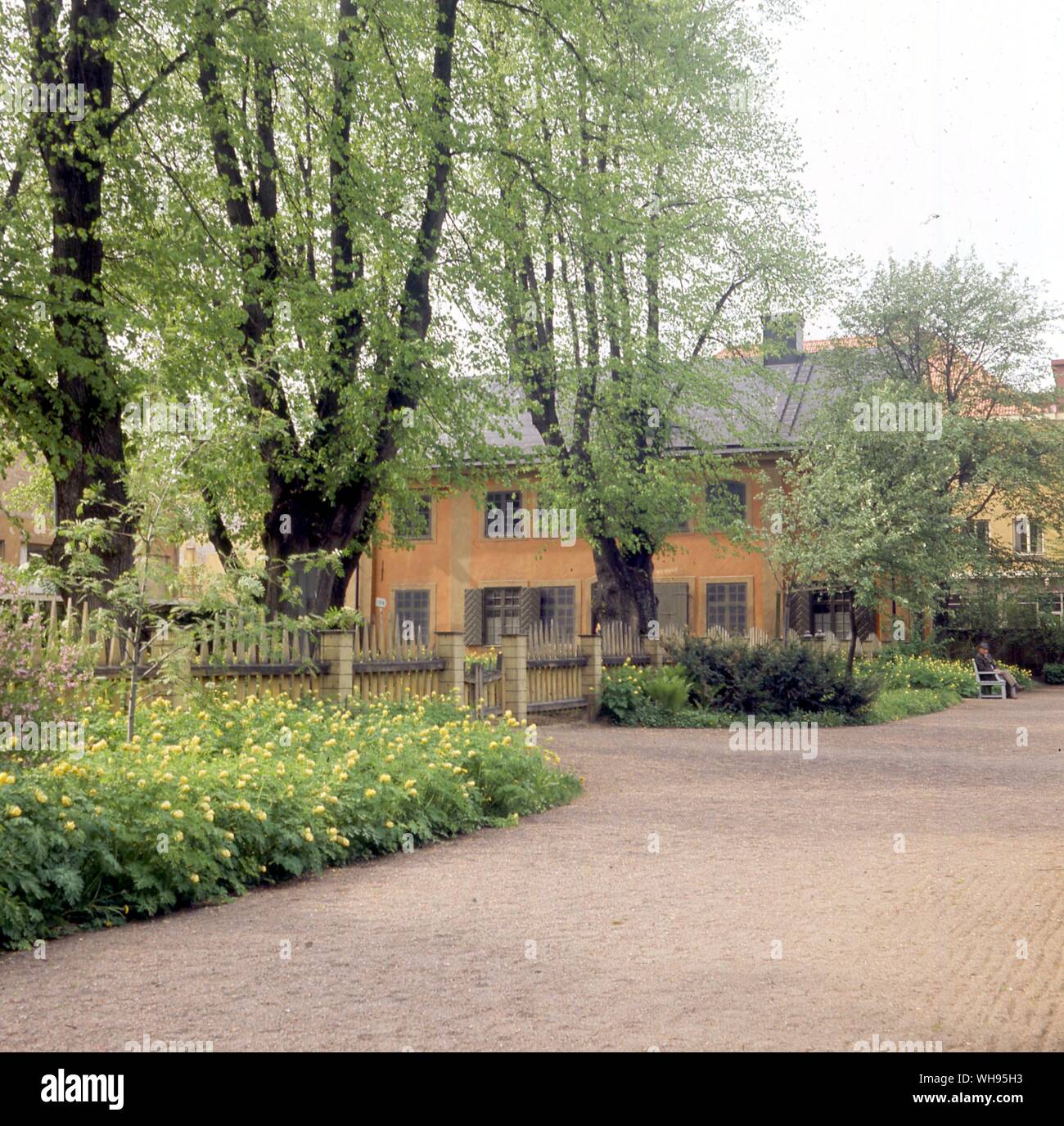 Sweden, Uppsala: Linnaeus' house Stock Photo