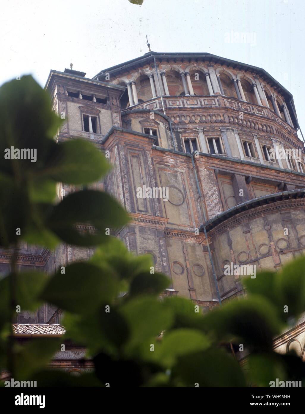 Italy: SM Della Grazie, Milan. Stock Photo