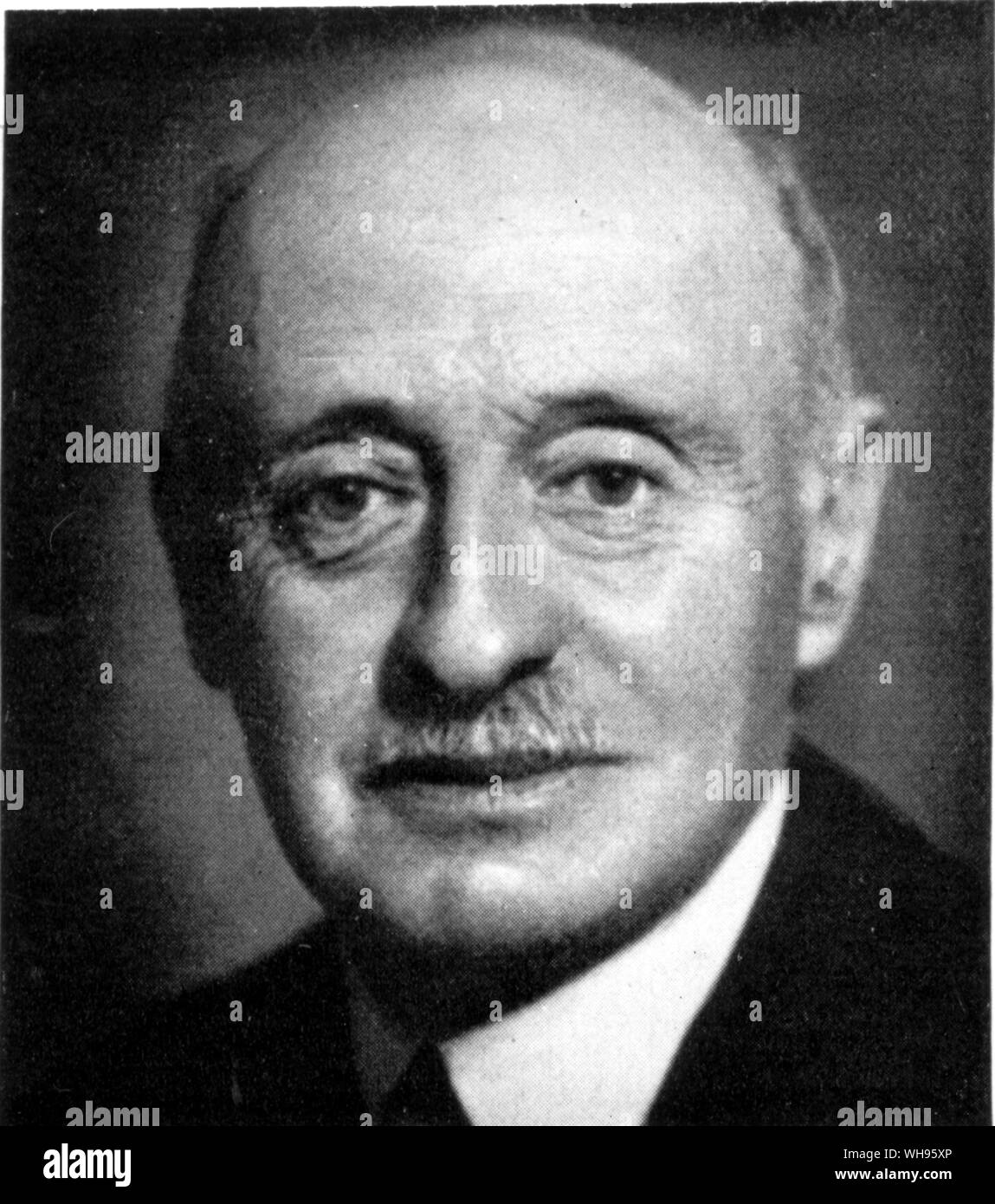 Count Baillet Latour President of the International Olympic Committee and Member of the Executive Committee Olympic Games 1936 Stock Photo