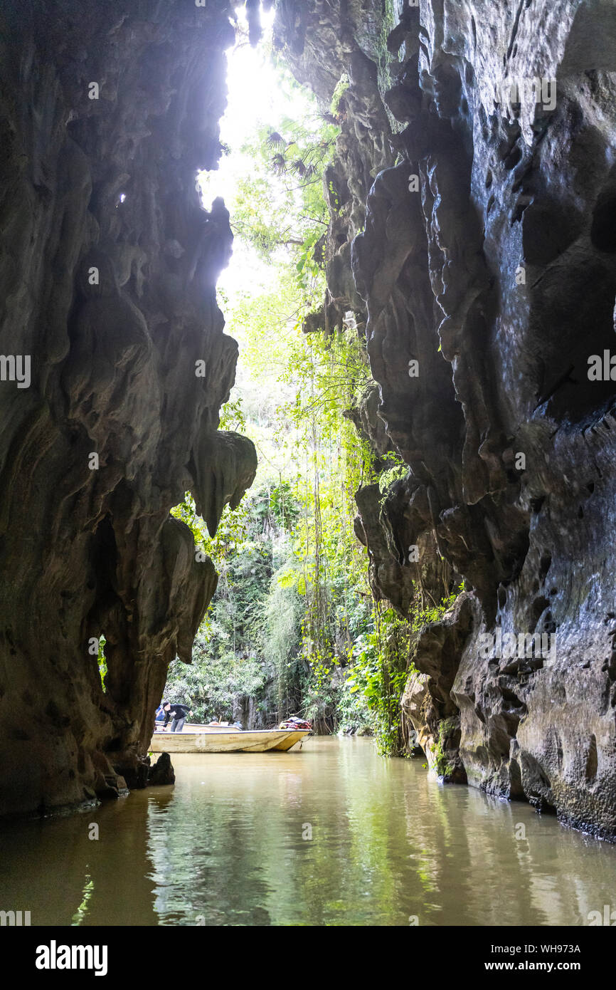 Cueva del Indio (Indian Cave), Vinales, UNESCO World Heritage Site, Pinar del Rio Province, Cuba, West Indies, Central America Stock Photo