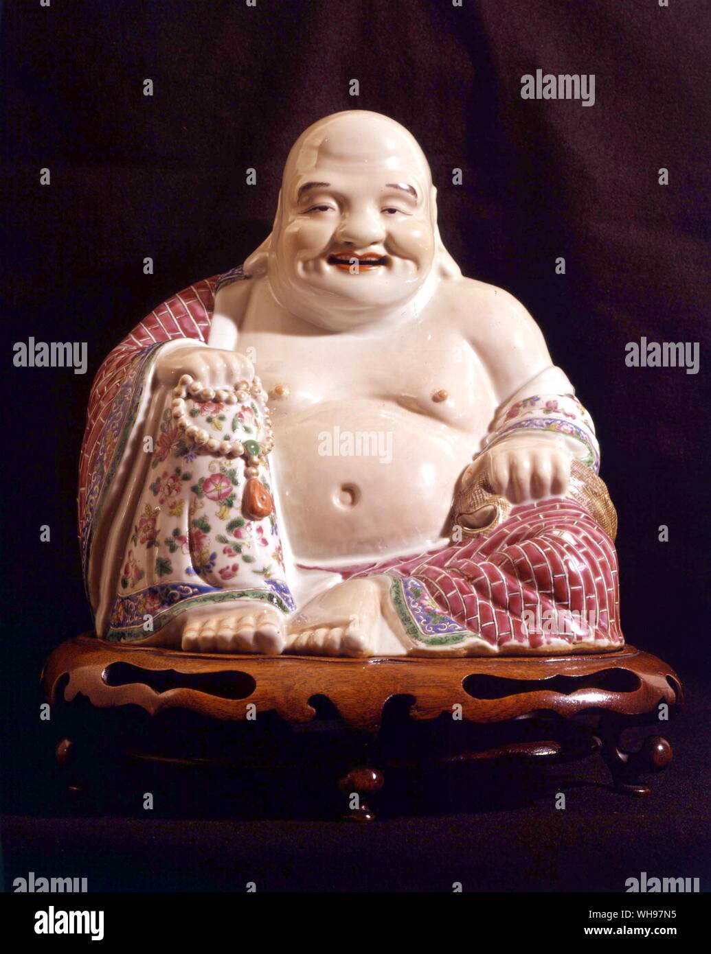 Ho toi Chinese God of happiness Stock Photo