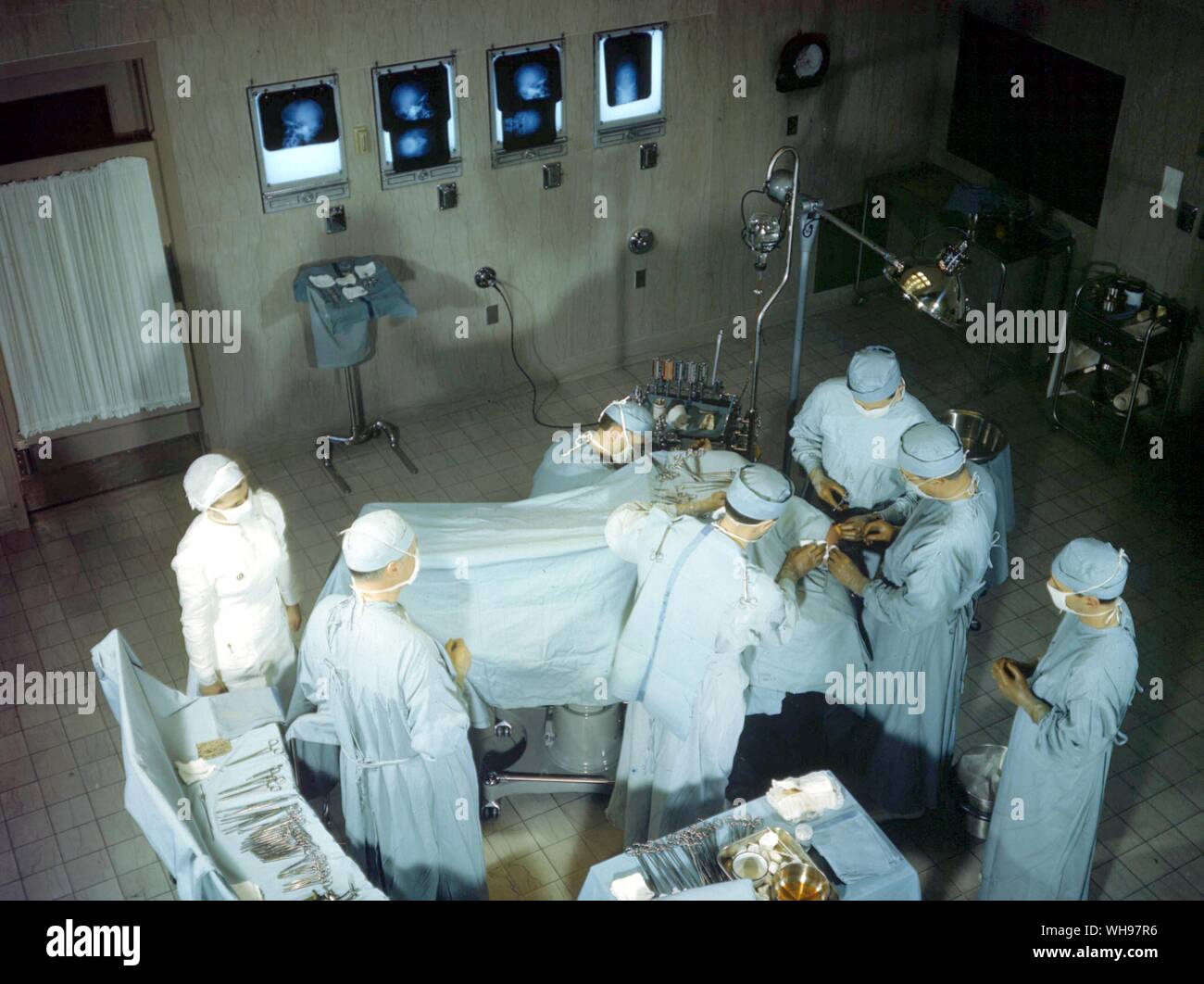 operating theatre Stock Photo
