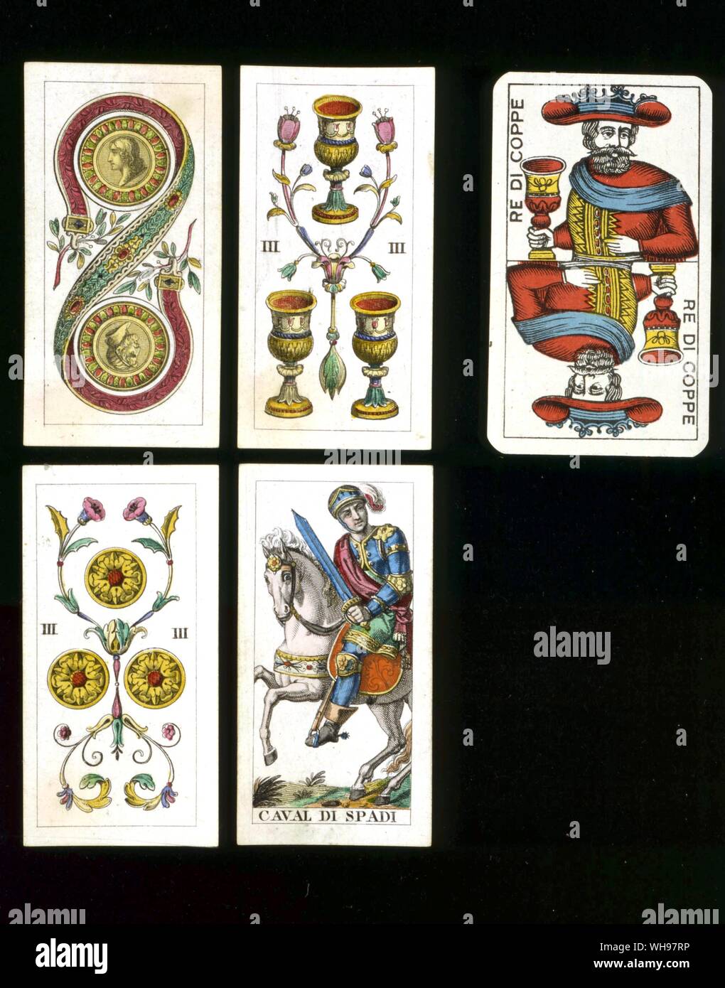 Page of cups tarot card hi-res stock photography and images - Alamy