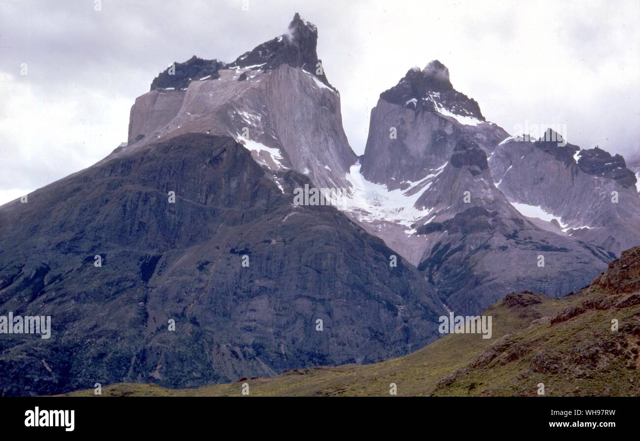 Chile Torres Paine Tierra Del Fuego Stock Photo