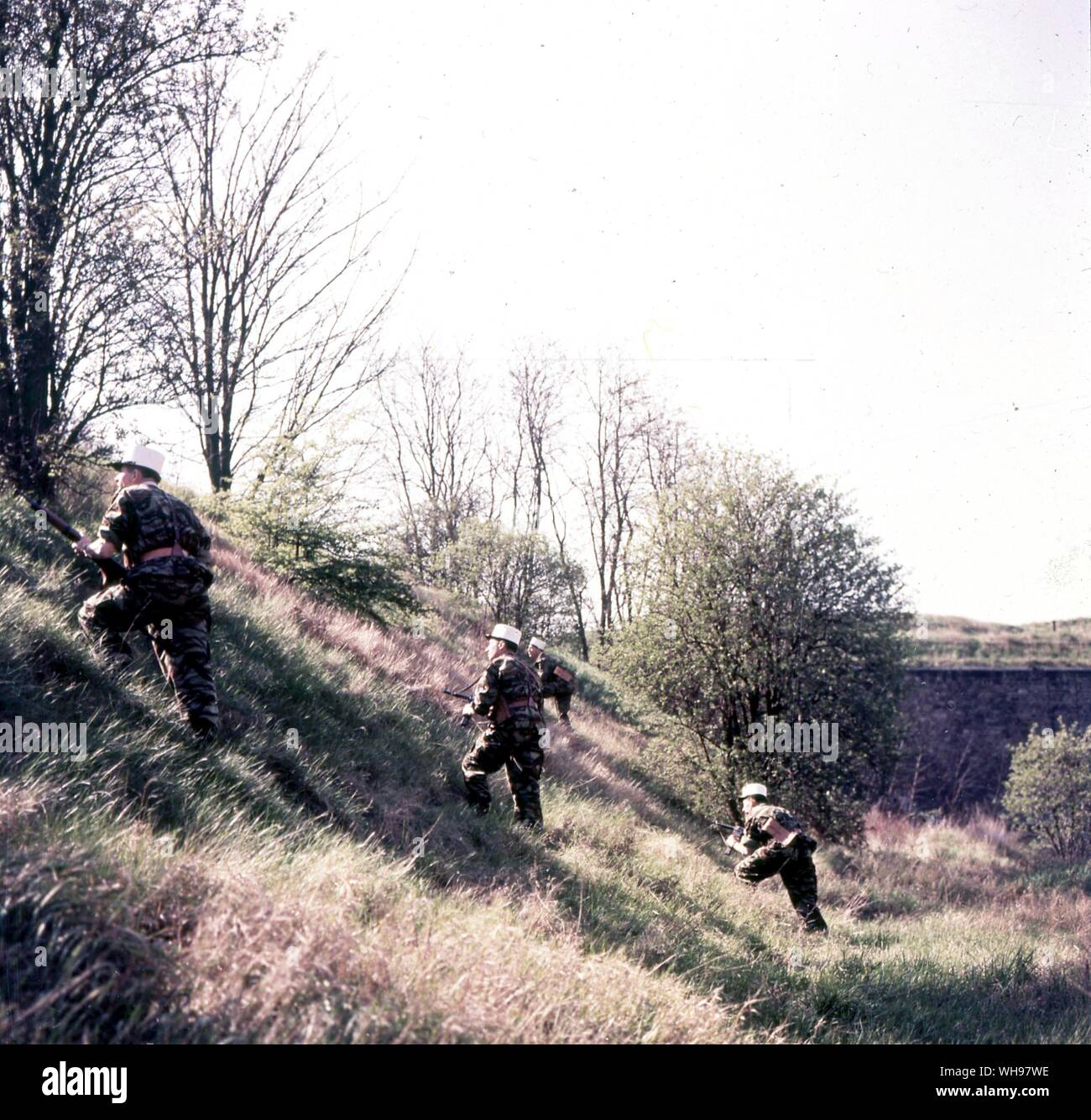 Foreign Legion Training Stock Photo