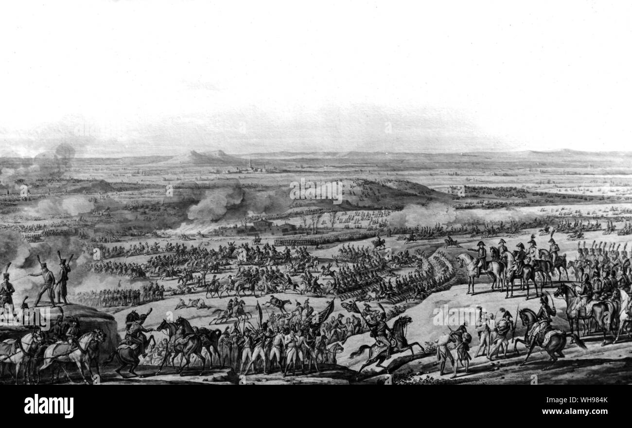 Warfare/Battle of Manengo, 1800. Napoleonic wars Stock Photo