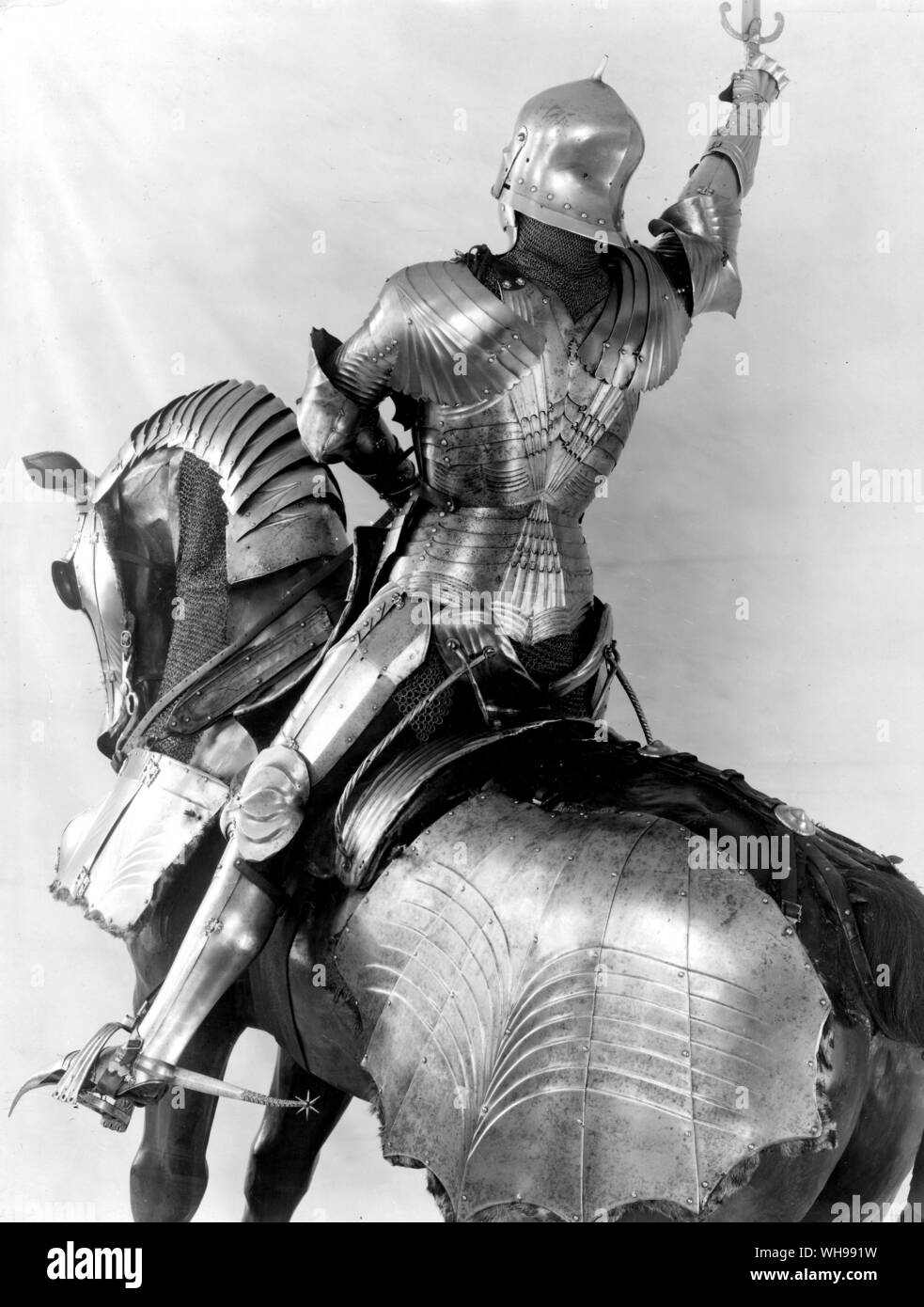 European warfare: Armour, 1475-85.. Stock Photo