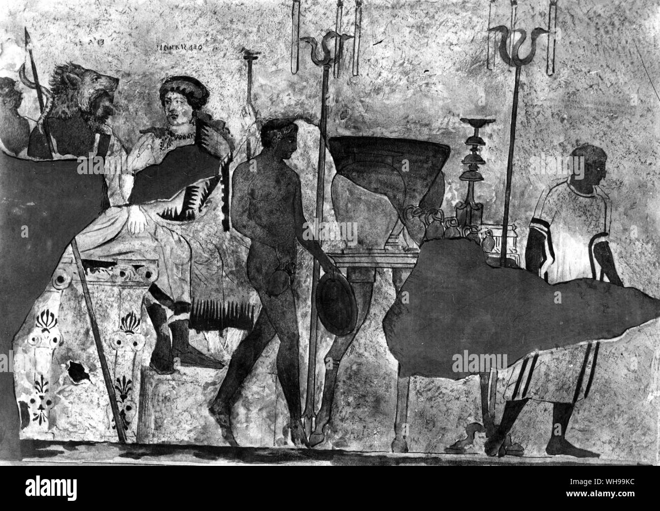 Painting tomb hi-res stock photography and images - Alamy