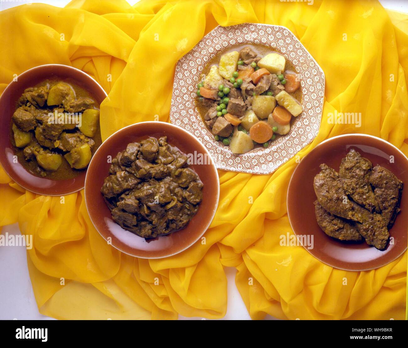 Indian Dishes Stock Photo