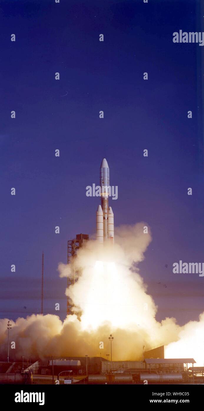 Space/ Launches. Voyager 1. September 5th 1977 Stock Photo
