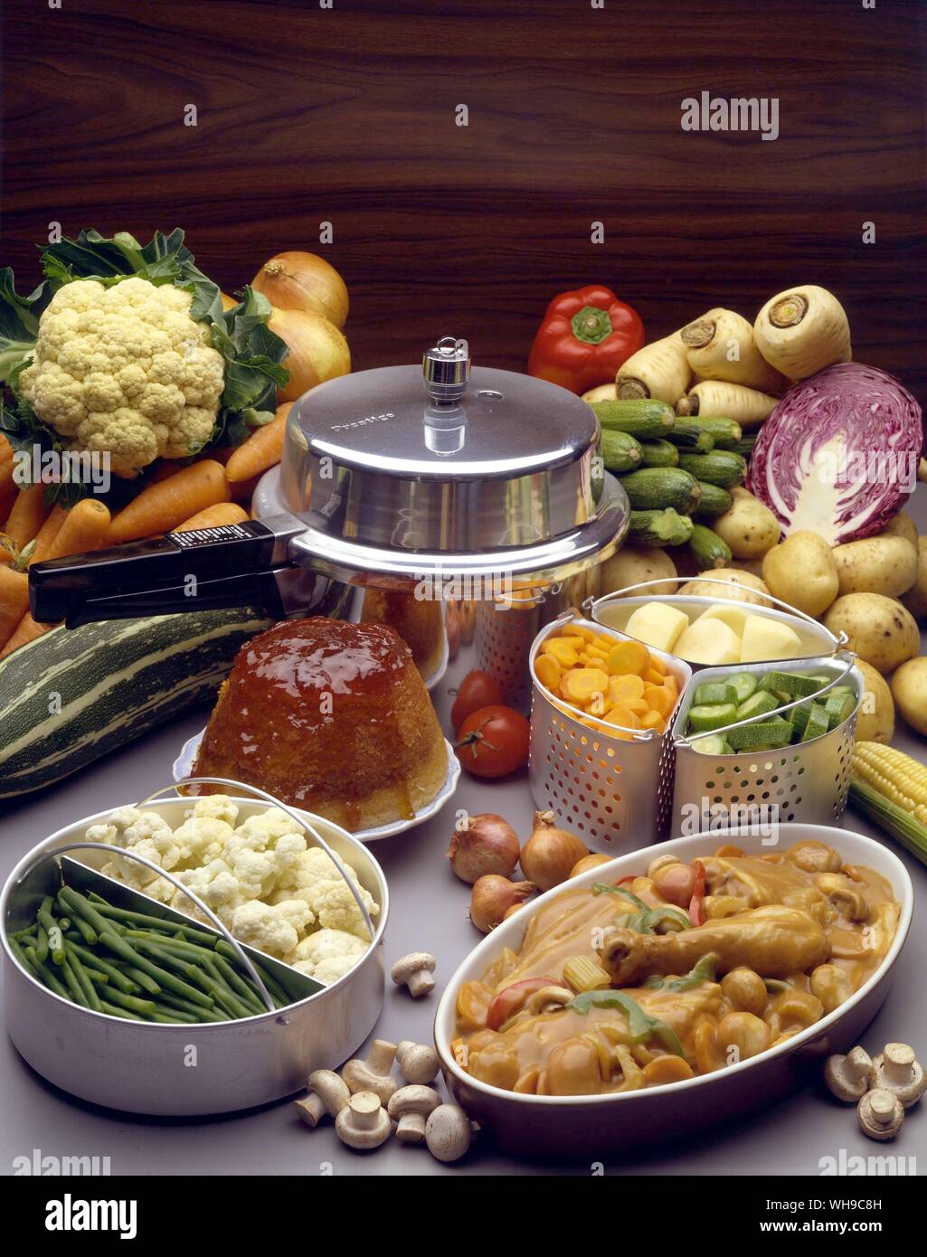 Food Preparation Stock Photo