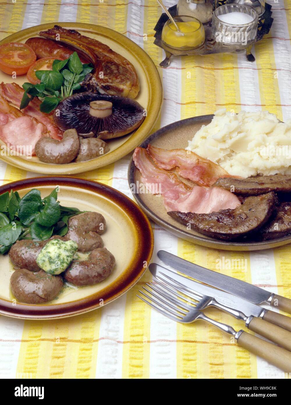 English Breakfast Stock Photo