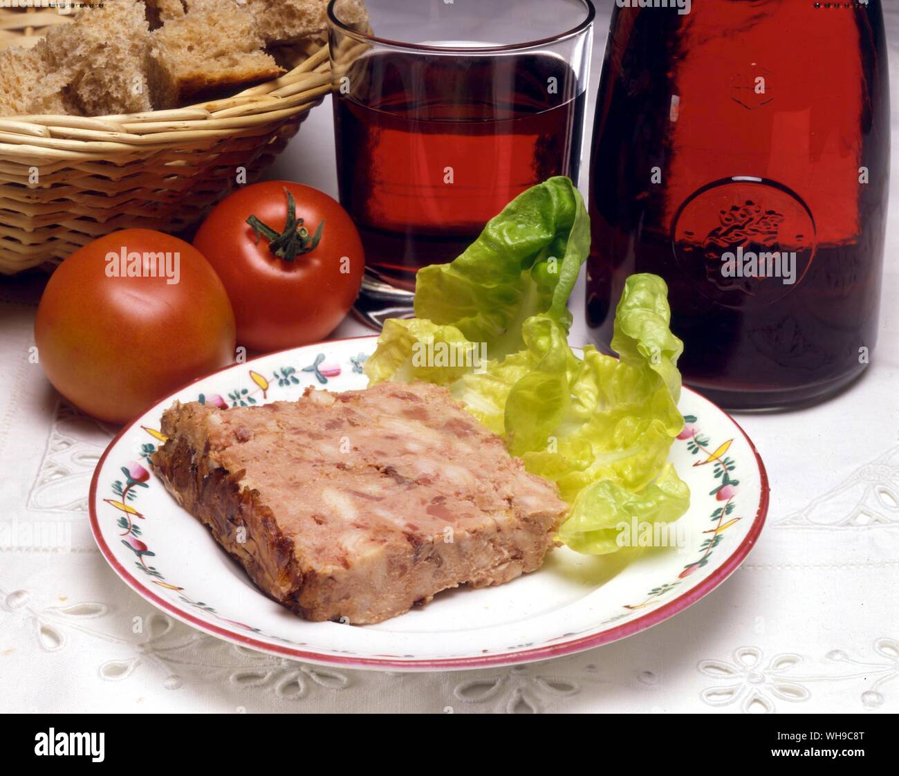 Pate Campagne Stock Photo