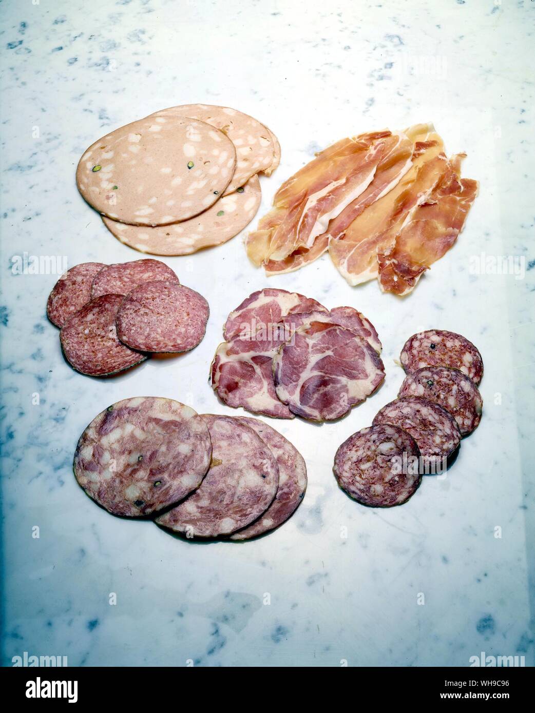 Selection of Meat Stock Photo