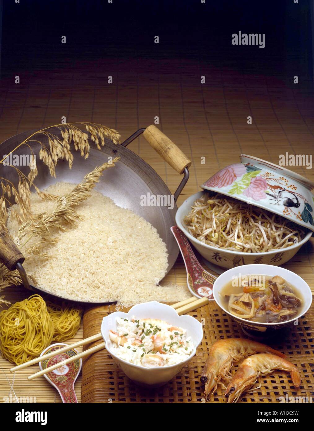 Chinese Meal Stock Photo