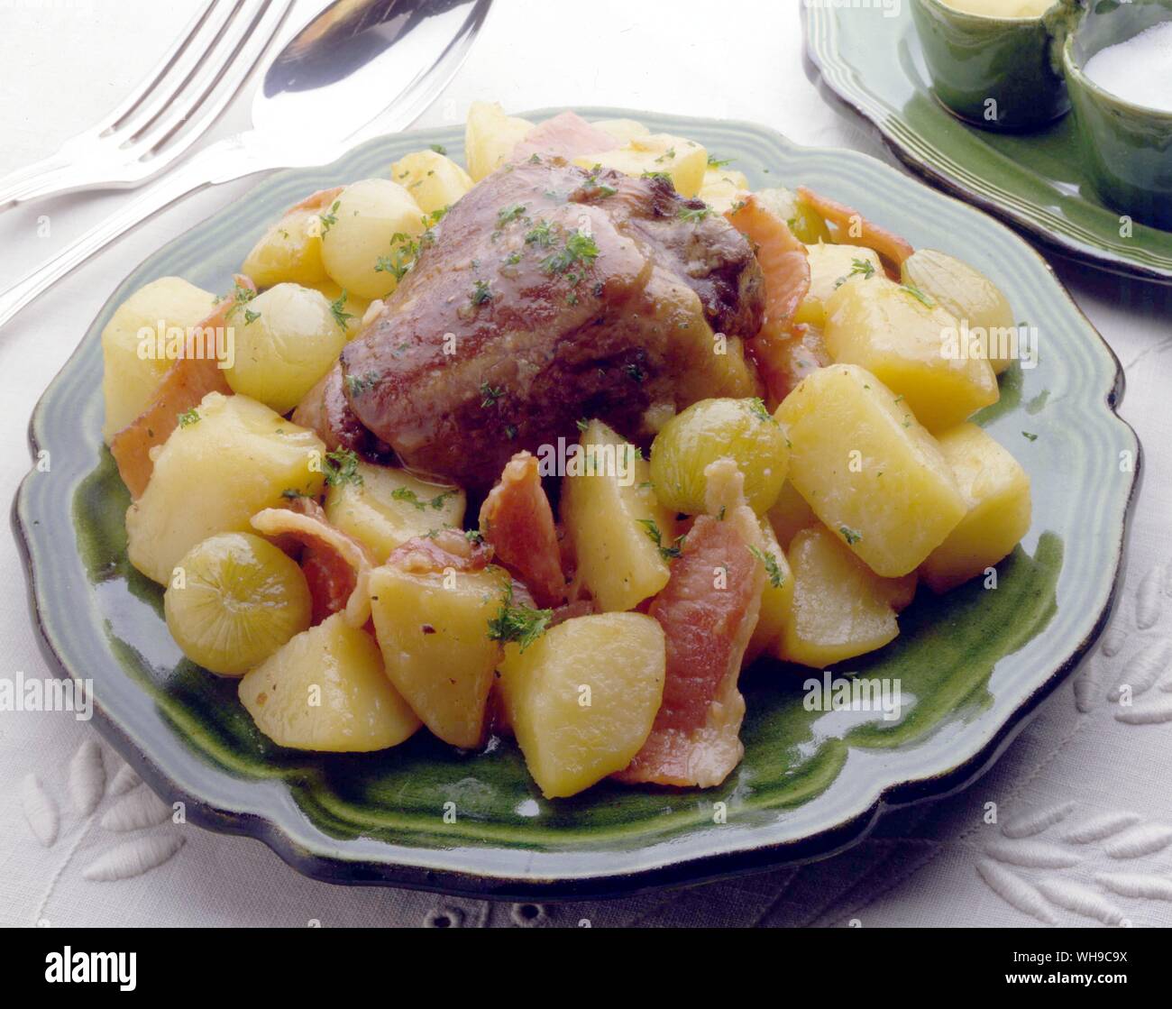 French Dish Stock Photo