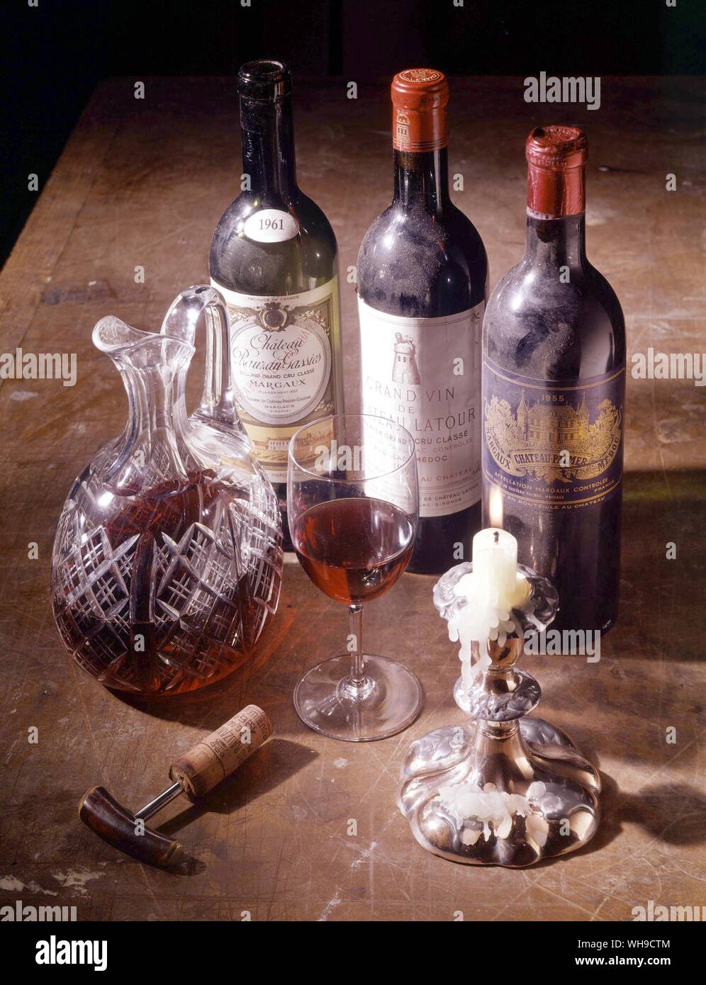 Italian Wine Stock Photo