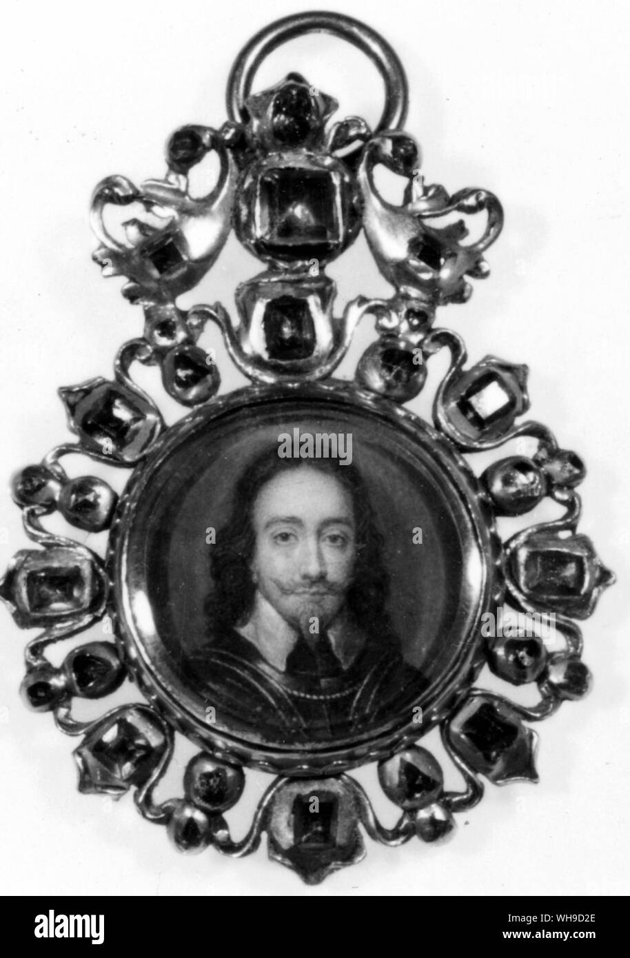 Charles I of England (1600-1649). Stock Photo