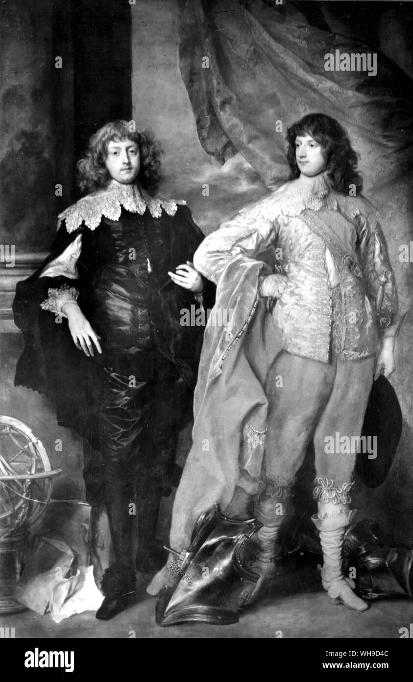 G Digby, 2nd Earl of Bristol and William Russell, 1st Duke of Bedford