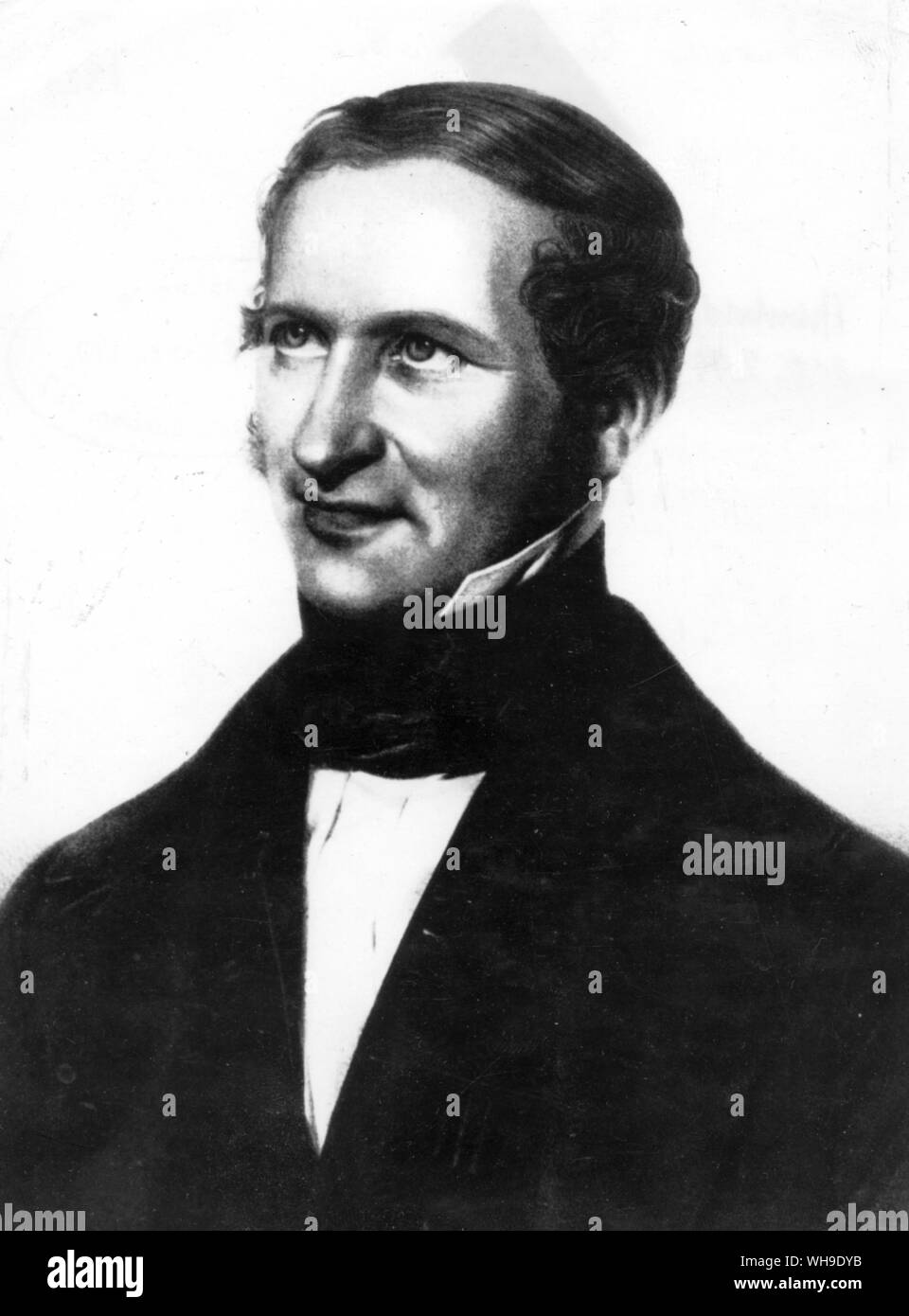 Gustav Rose, East Berlin, German mineralogist (1798-1873). Noted especially as a crystallographer, he advanced the scientific study of rocks. Humboldt and the Cosmos by Douglas Botting, page 241. Stock Photo