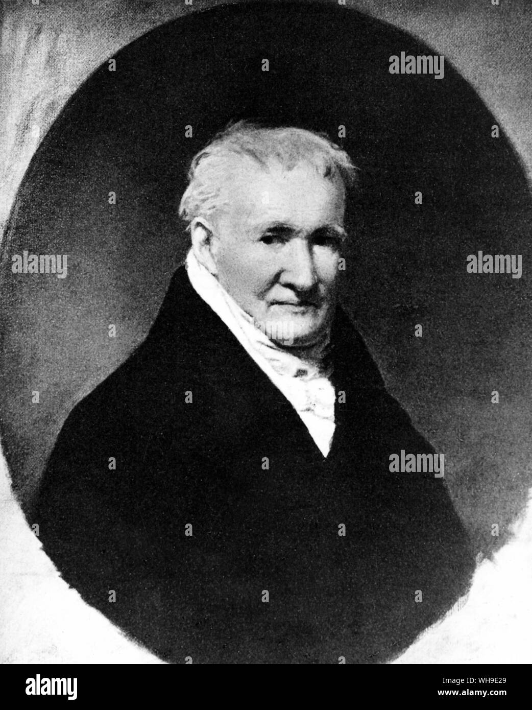 Alexander von Humboldt (1769-1859), German geophysicist, botanist, geologist and writer. c.1853 Stock Photo