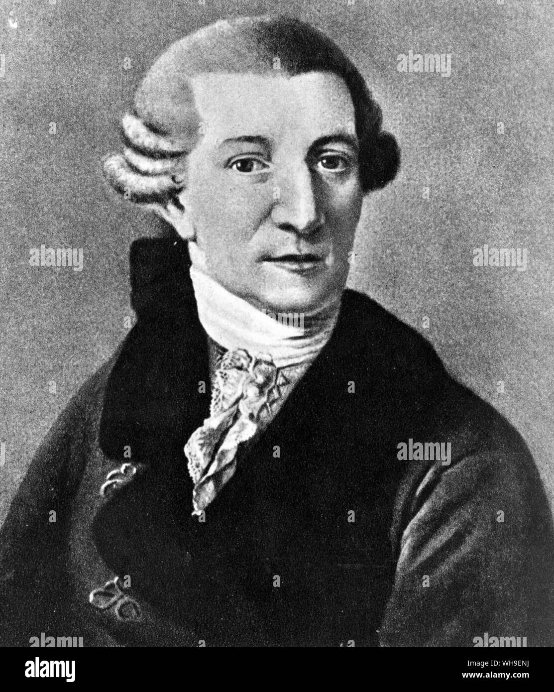 Franz Joseph Haydn (1732-1809), Austrian composer. Stock Photo