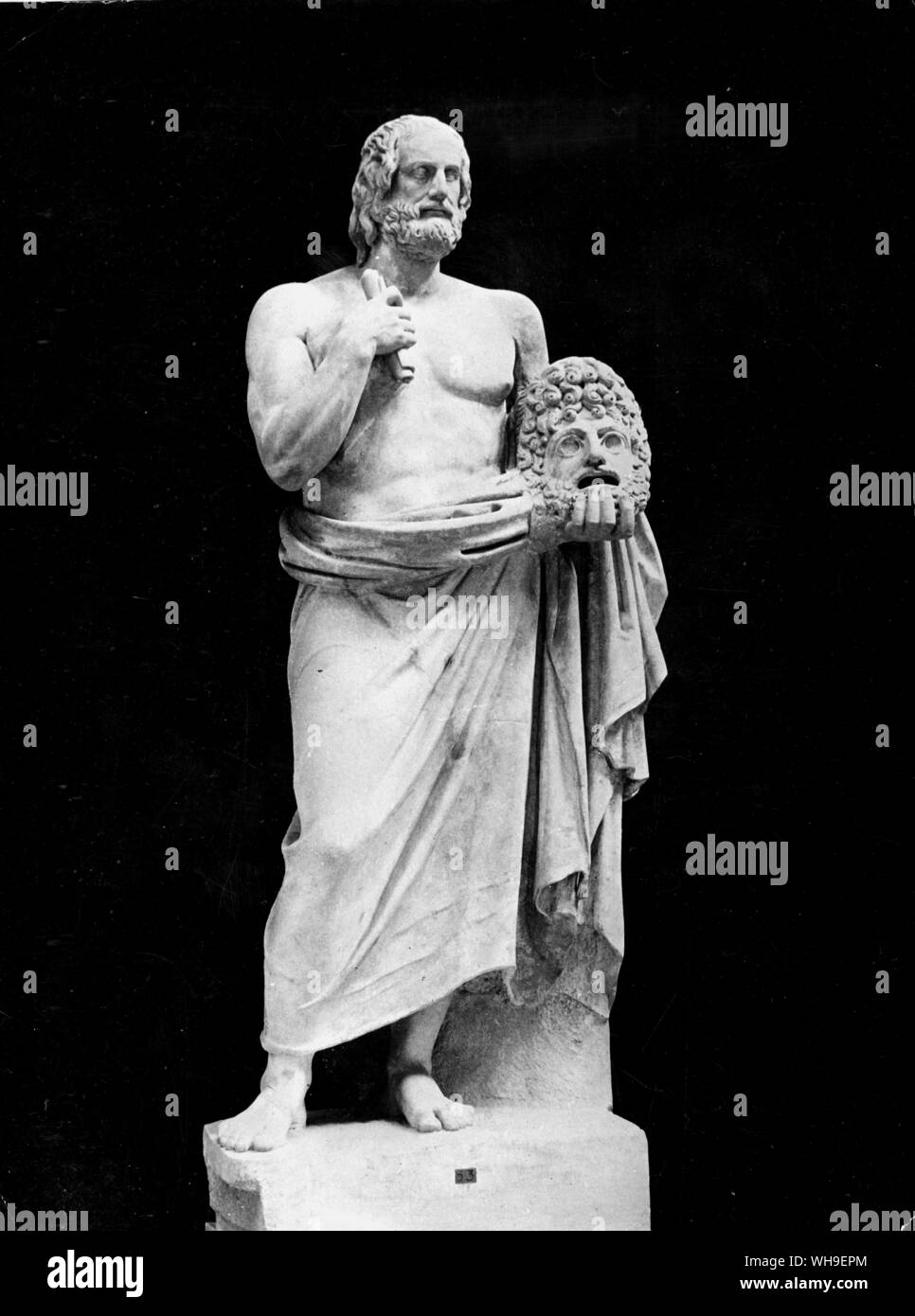 Euripedes (c.485-406 BC) Athenian tragic dramatist. Stock Photo