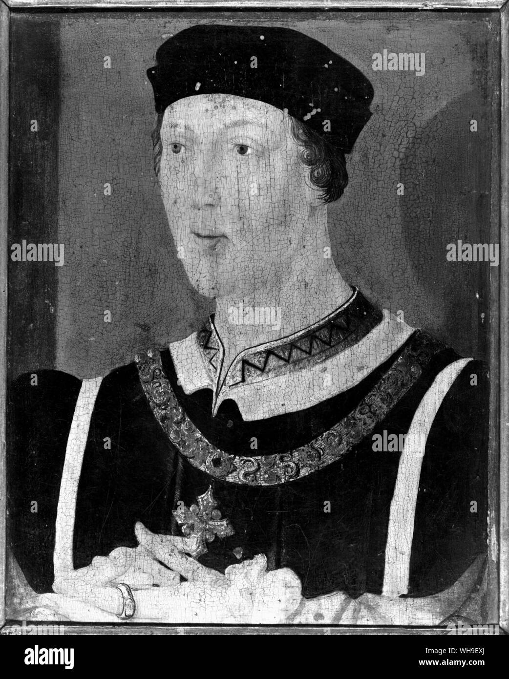 Henry VI (1421-1471), King of England from 1422, son of Henry V. Stock Photo