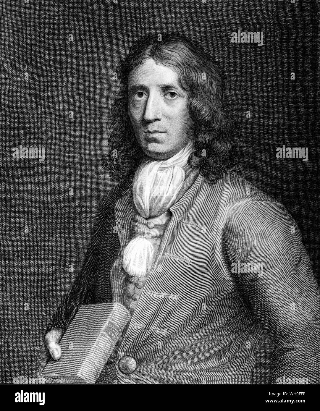 Captain William Dampier (1651-1715), English explorer and hydrographic surveyor who circumnavigated the world three times. Born in Somerset. Stock Photo