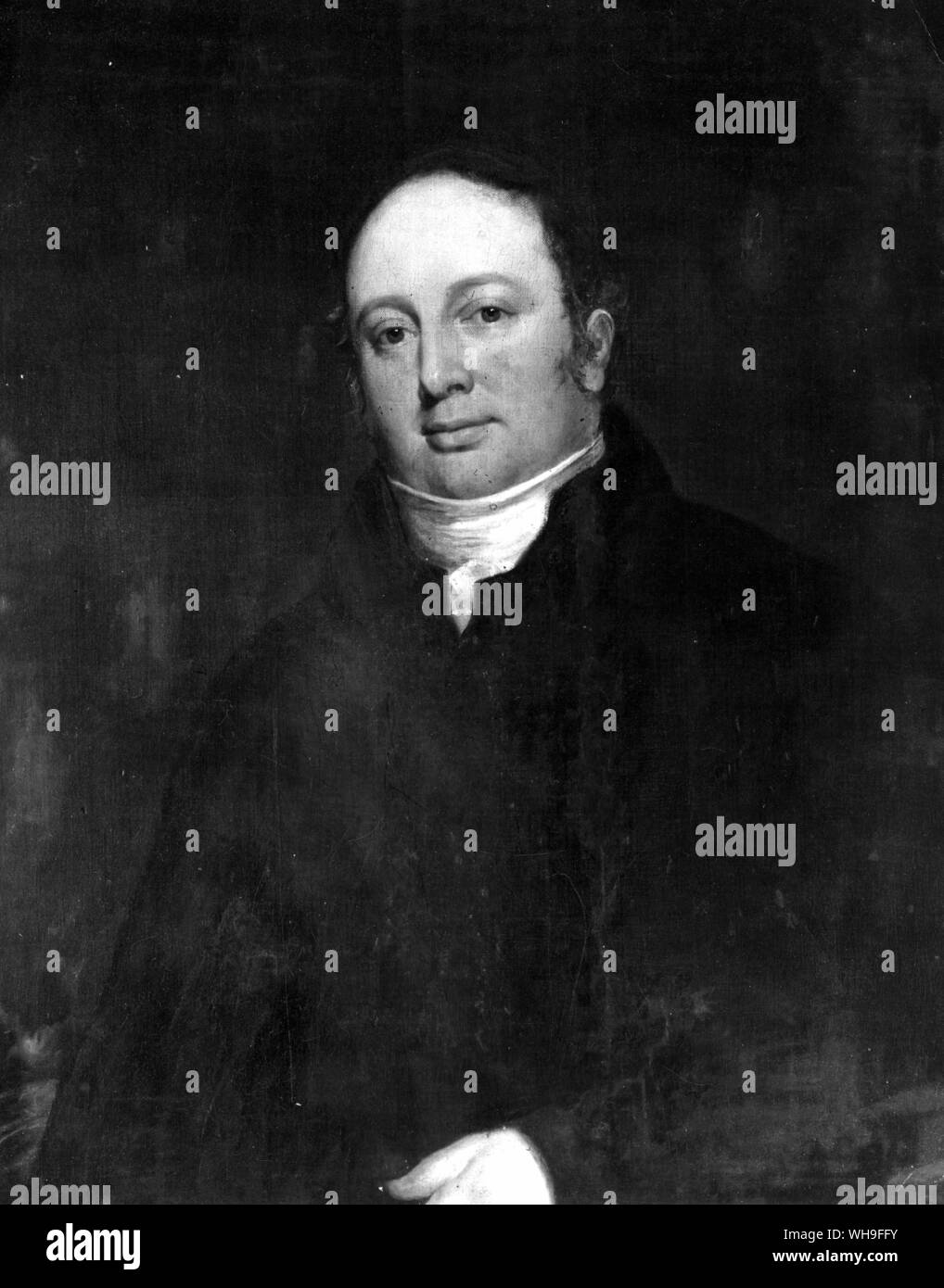 Henry J T Drury, head of Harrow school Stock Photo Alamy