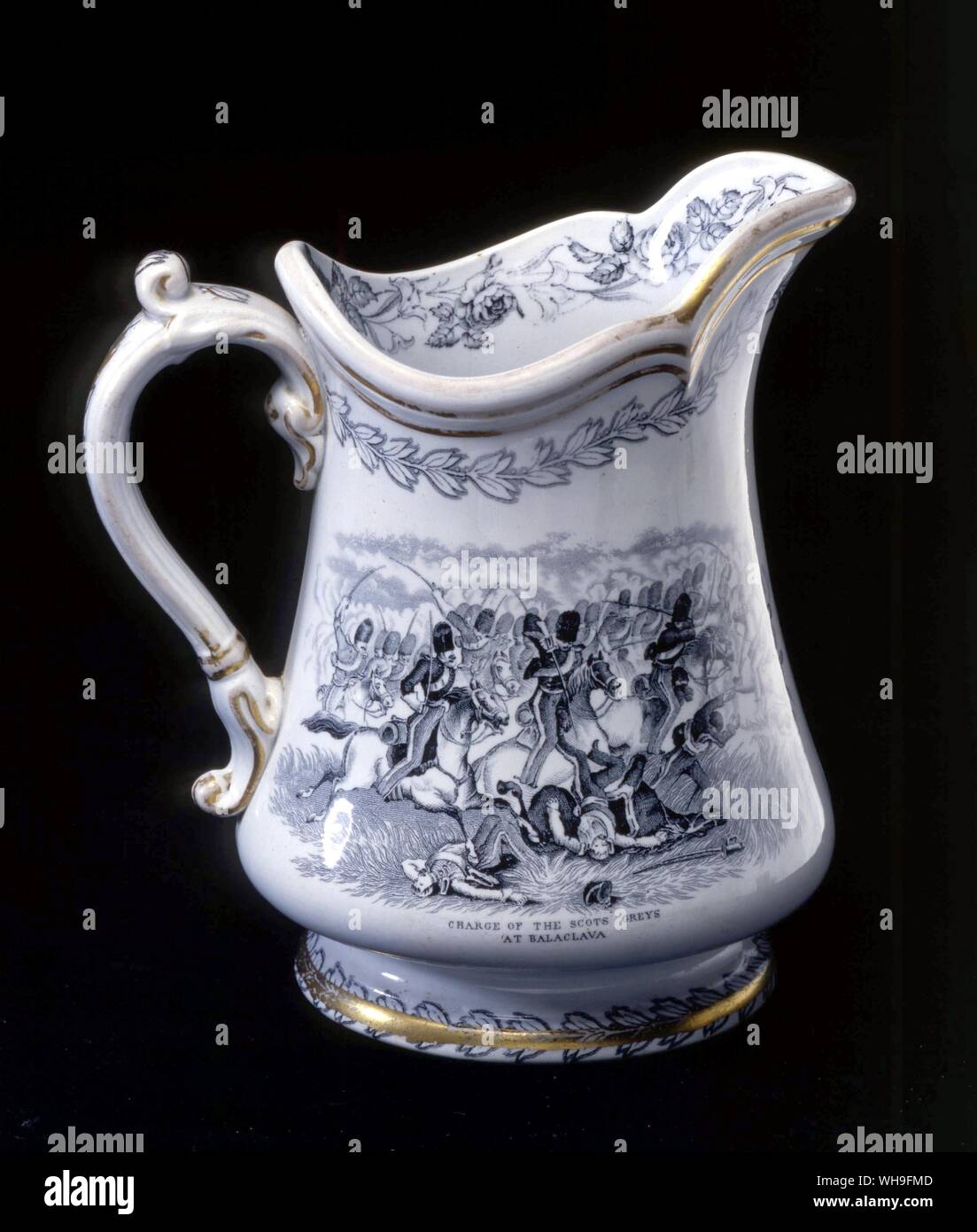 Crimean War Jug Stock Photo