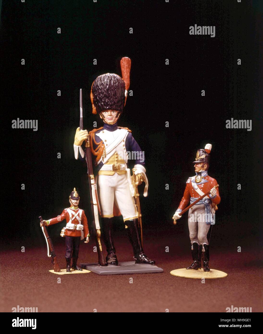 Militaria toy soldiers Stock Photo