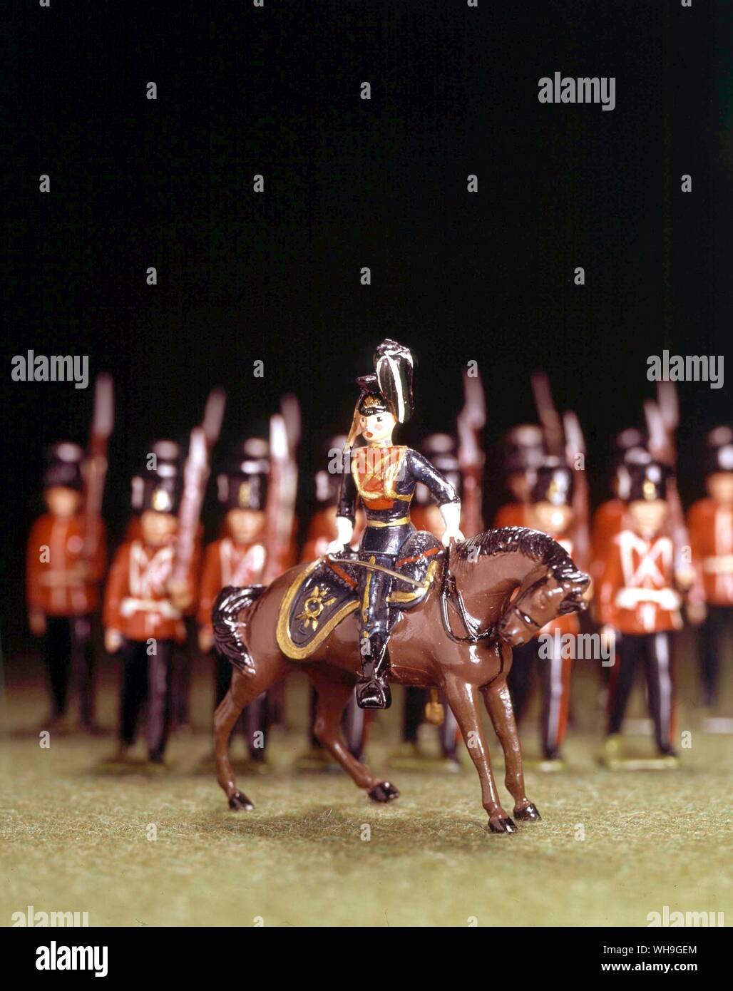 Militaria toy soldiers Stock Photo