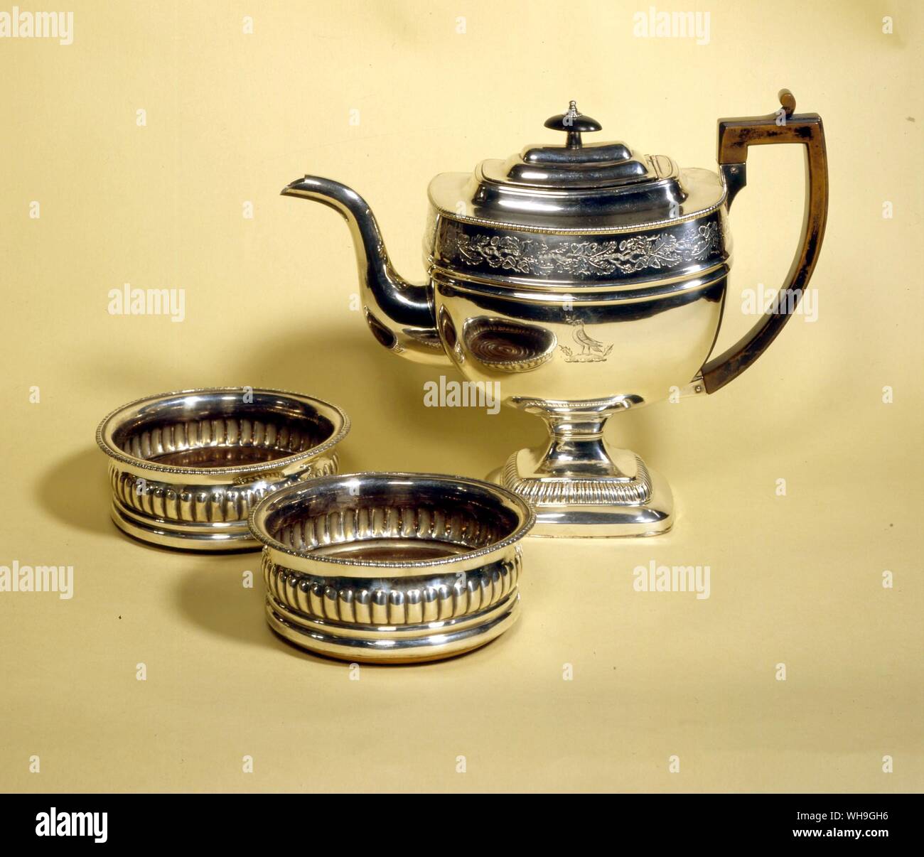 Antiques Teapot Stock Photo