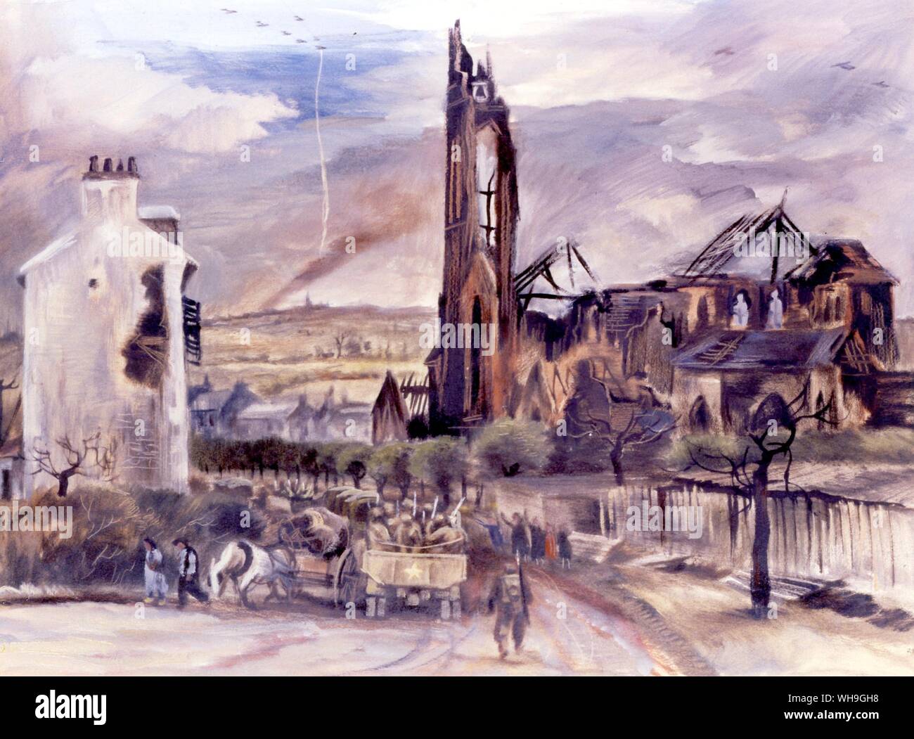 Outskirts of Brest Stock Photo