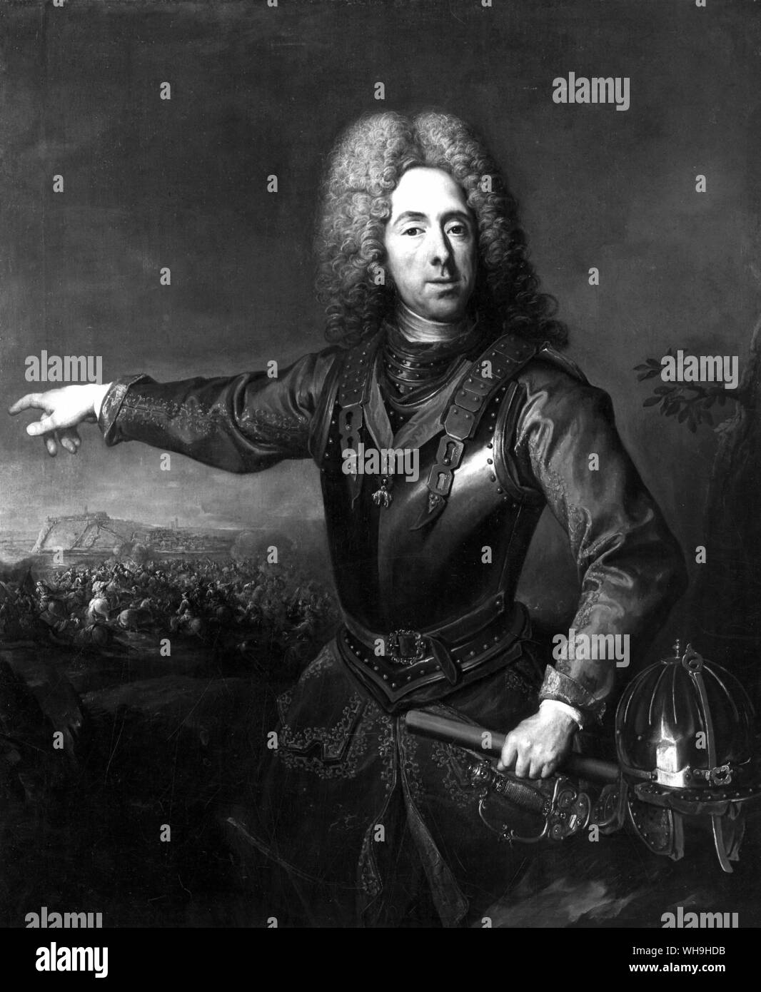 A. van Savoye (1663-1736) Stock Photo