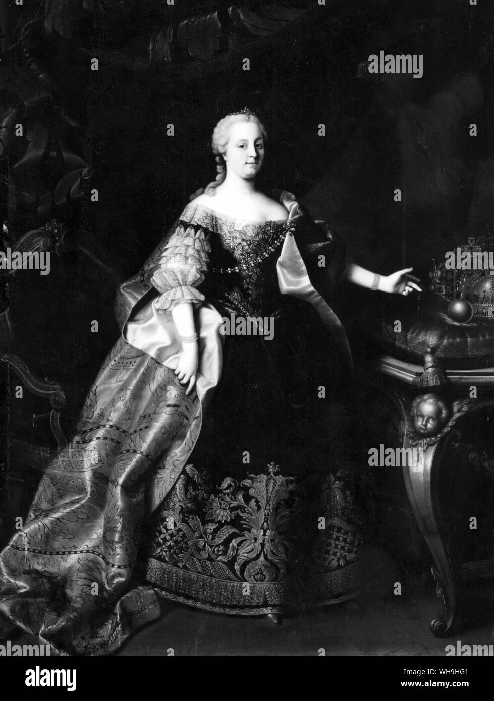 Empress maria theresa Black and White Stock Photos & Images Alamy
