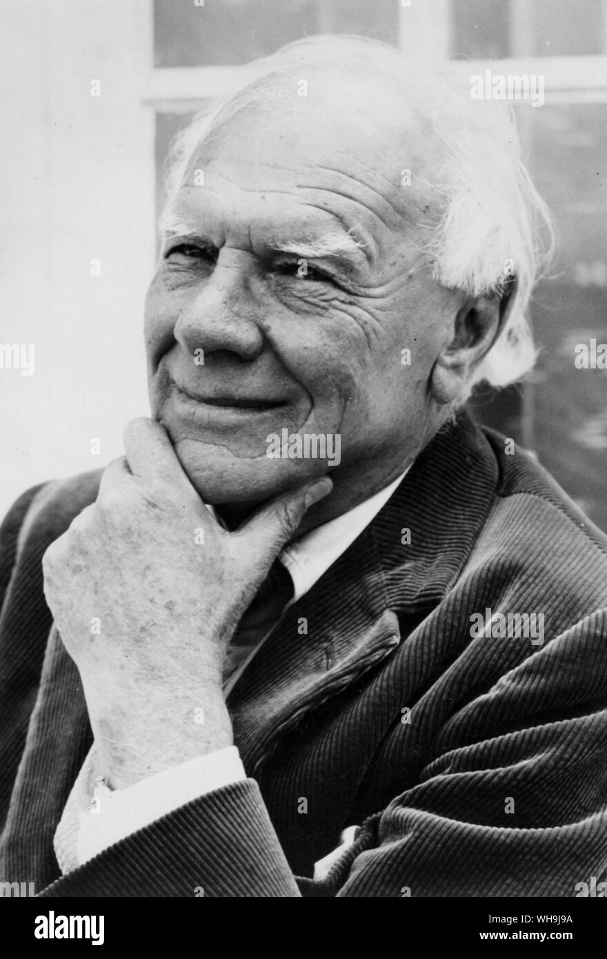Malcolm Muggeridge (19031990), English journalist and author Stock