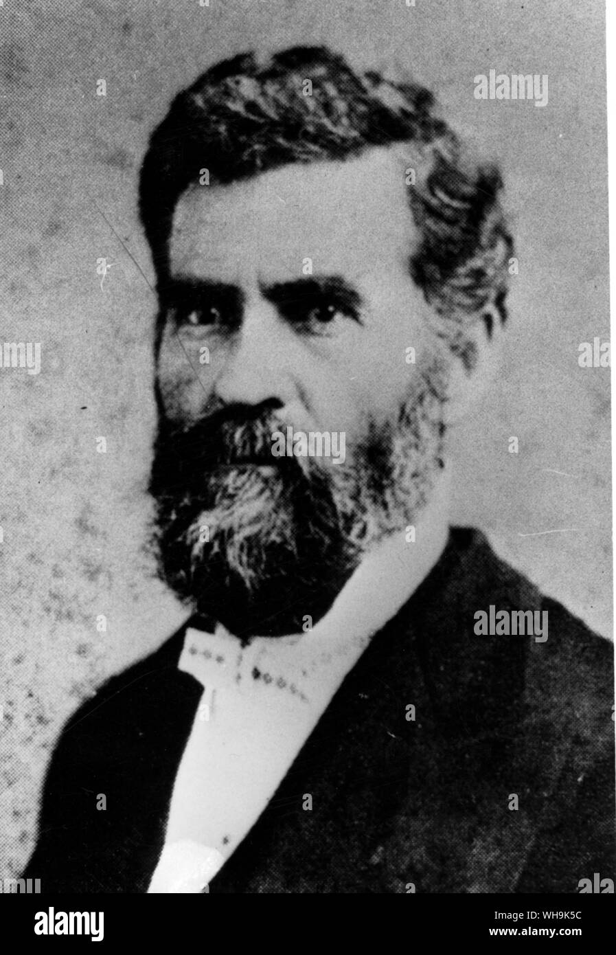 Orion Clemens brother of Mark Twain 1835-1910 US Writer and Journalist Stock Photo