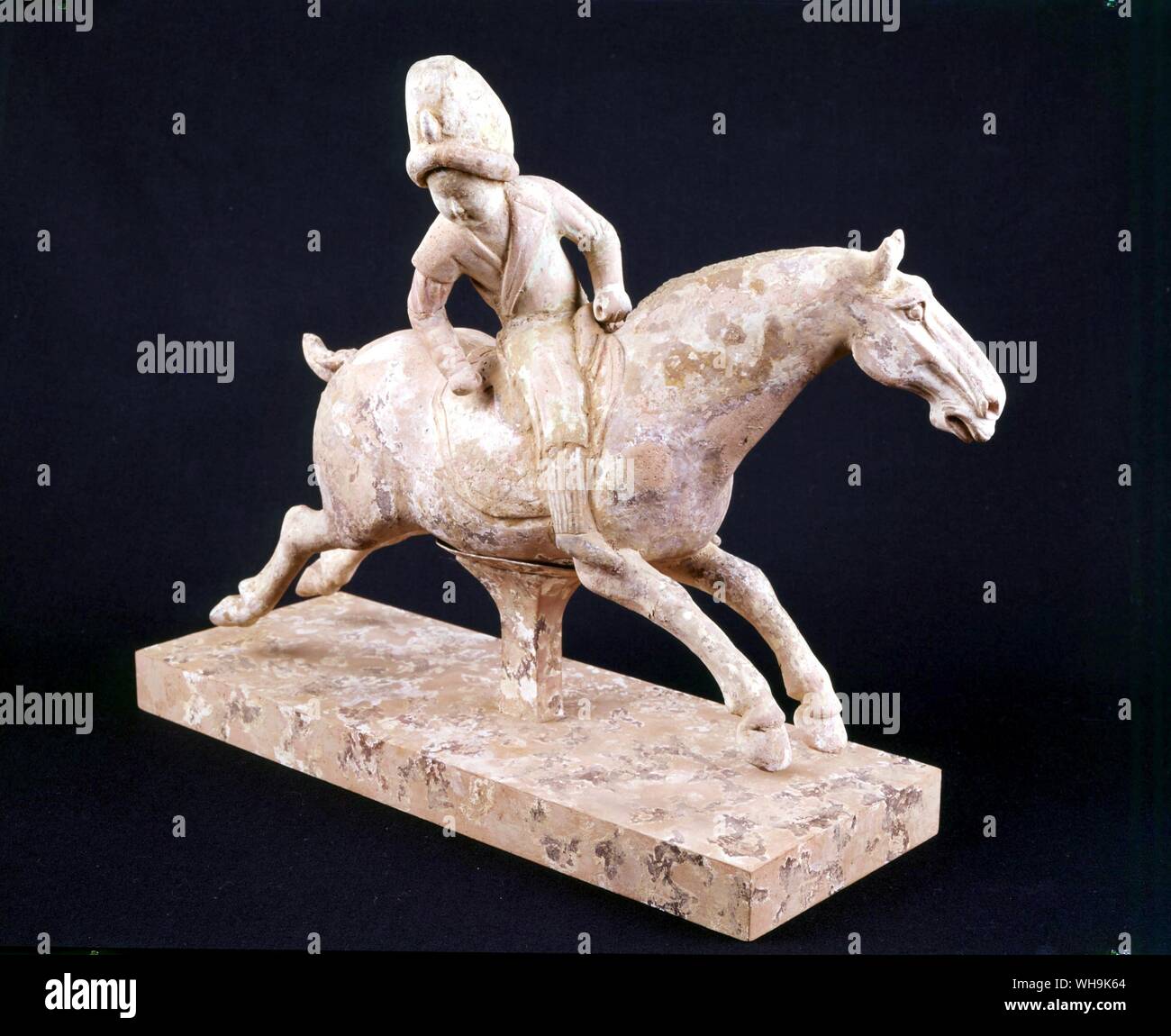 Chinese Sculpture Ceramics Stock Photo