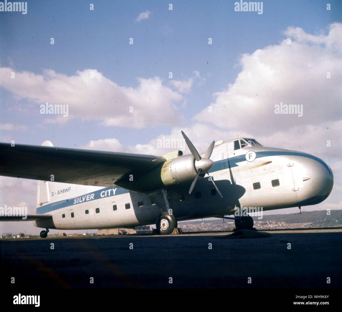 Unidentified Plane TRs Stock Photo