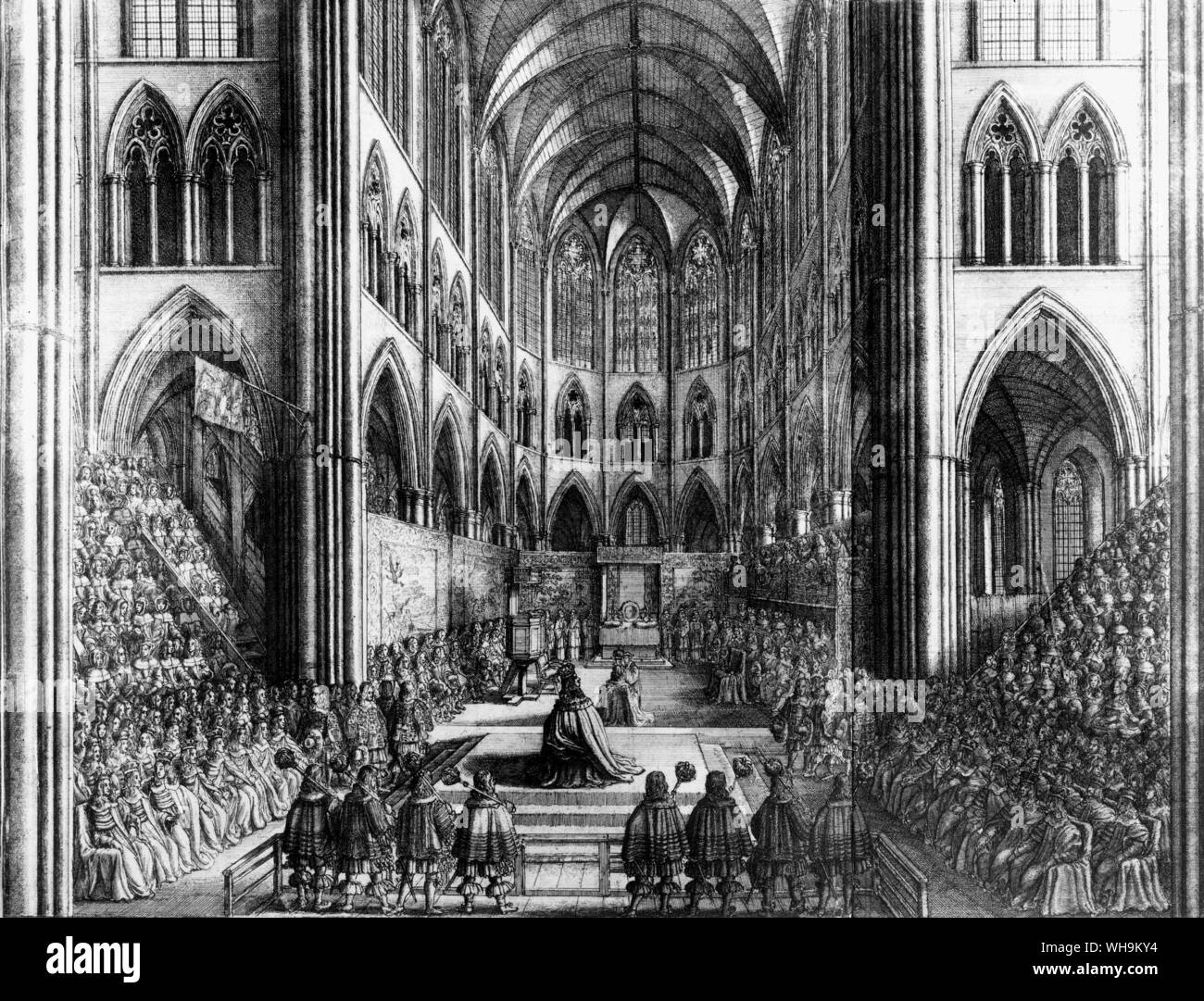 Coronation of king charles ii hi-res stock photography and images - Alamy