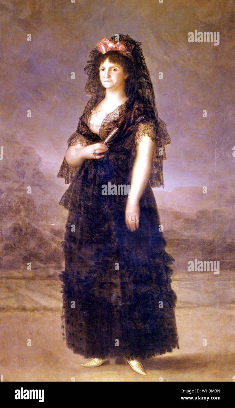 Queen Maria Luisa Stock Photo