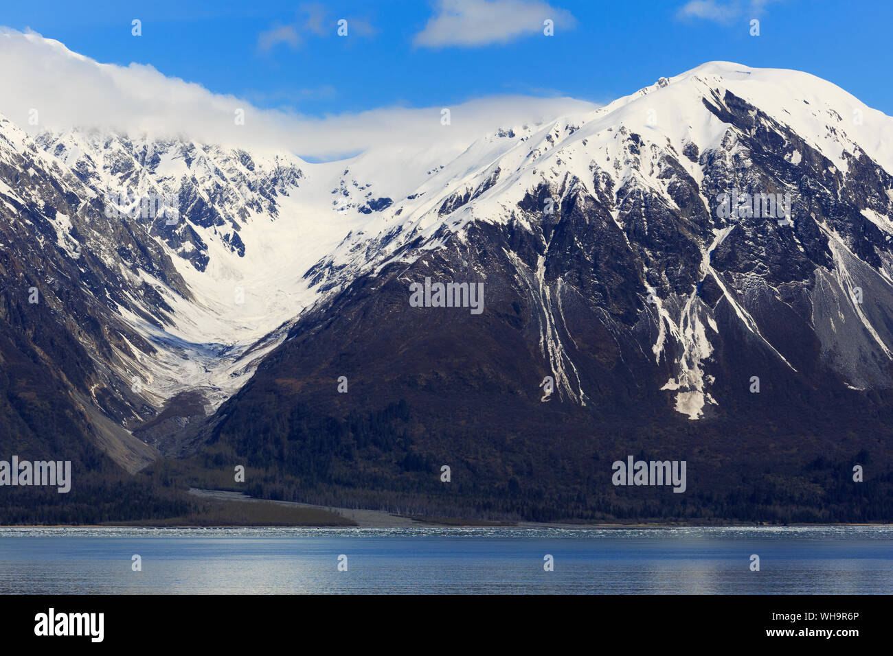 Hubbard Glacier, Disenchantment Bay, Alaska, United States of America, North America Stock Photo