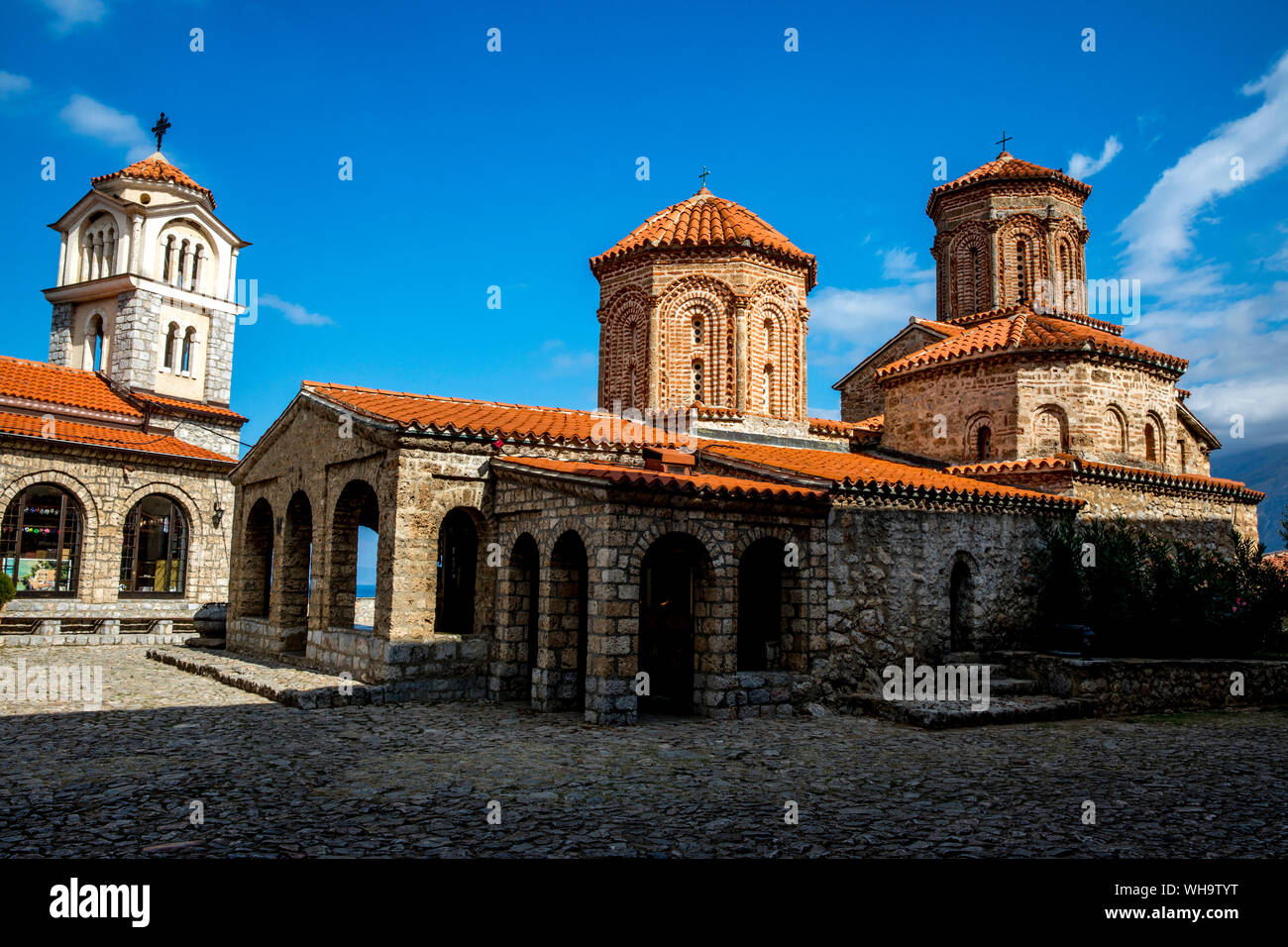 Sveti Naum (Saint Naum) Monastery, Macedonia, Europe Stock Photo - Alamy