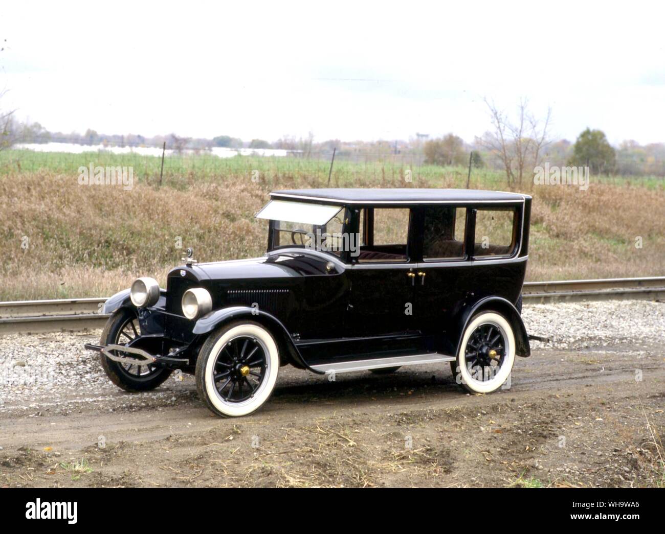 1923 Auburn Beauty-Six Formal Sedan displays the lack of style which hampered sales Stock Photo